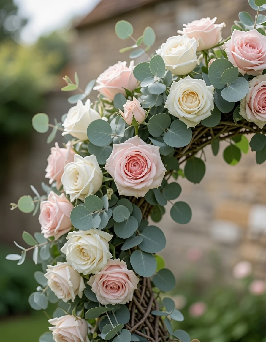 Floral Installation Detail